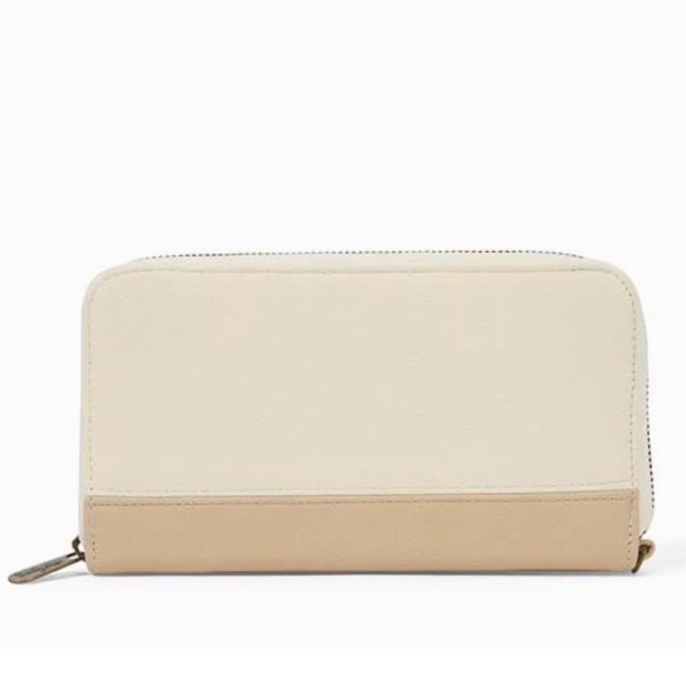 NEW Thirty-One All About the Benjamin’s Wallet Off-White Smooth Pebble